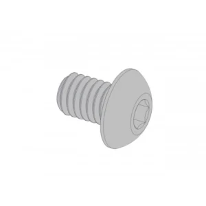 Śruba z łbem kulisym M3x6mm